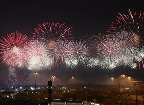 涉县焰火晚会